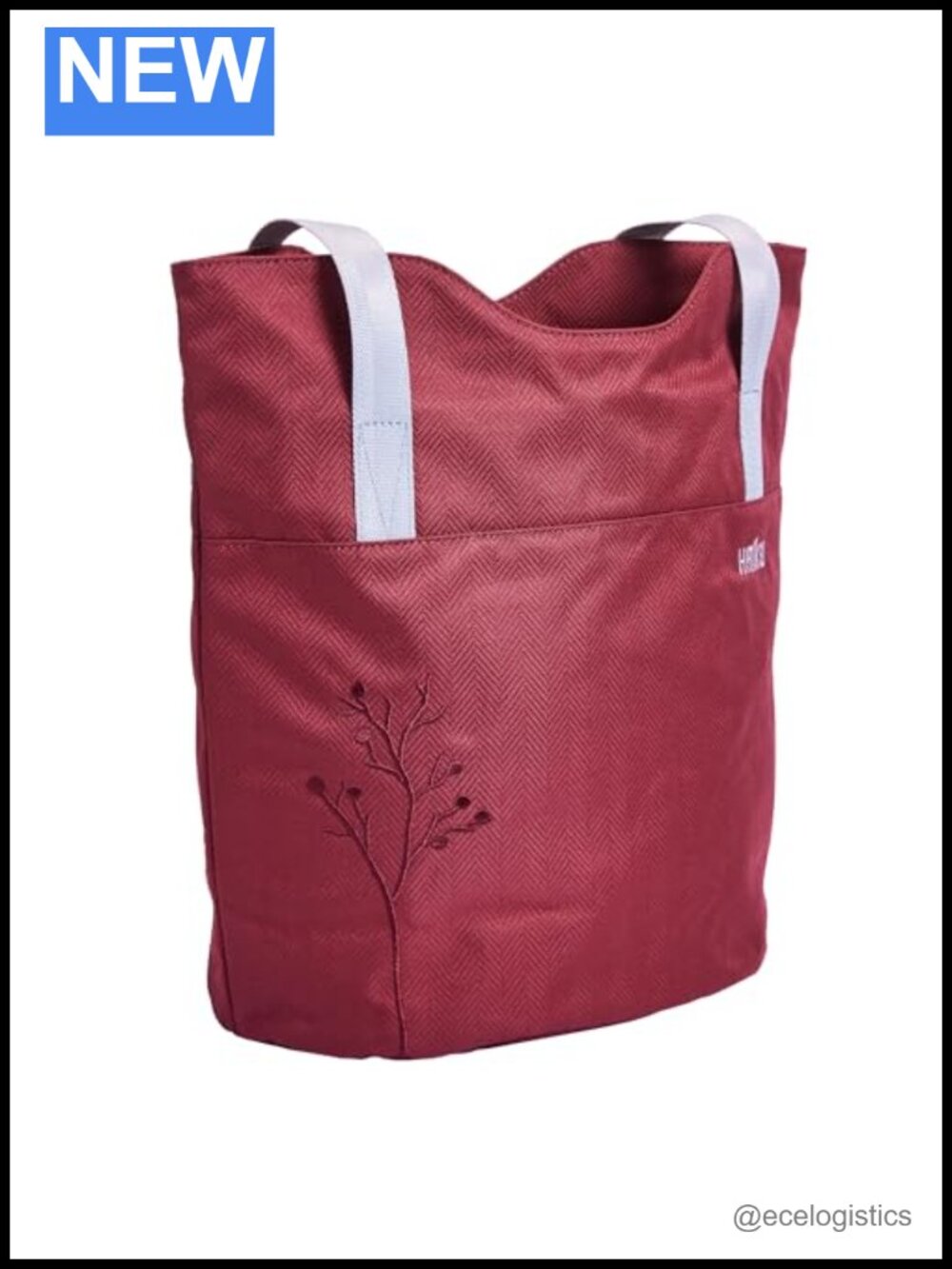 Large Tote Bag for Women, Recycled Polyester Carryall, Shoulder Handbag with